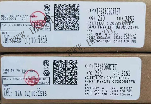 低 Iq、同步升壓控制器 TPS43060RTET IC REG CTRLR BOOST 16WQFN