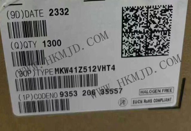 【現(xiàn)貨供應(yīng)】NXP MKW41Z512VHT4：高性能無線MCU SoC，支持BLE 4.2 & 802.15.4雙模通信
