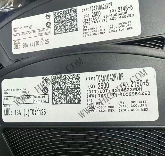 [供應] TCAN1042HVDR (TI) 高速 CAN 收發(fā)器，SOIC-8